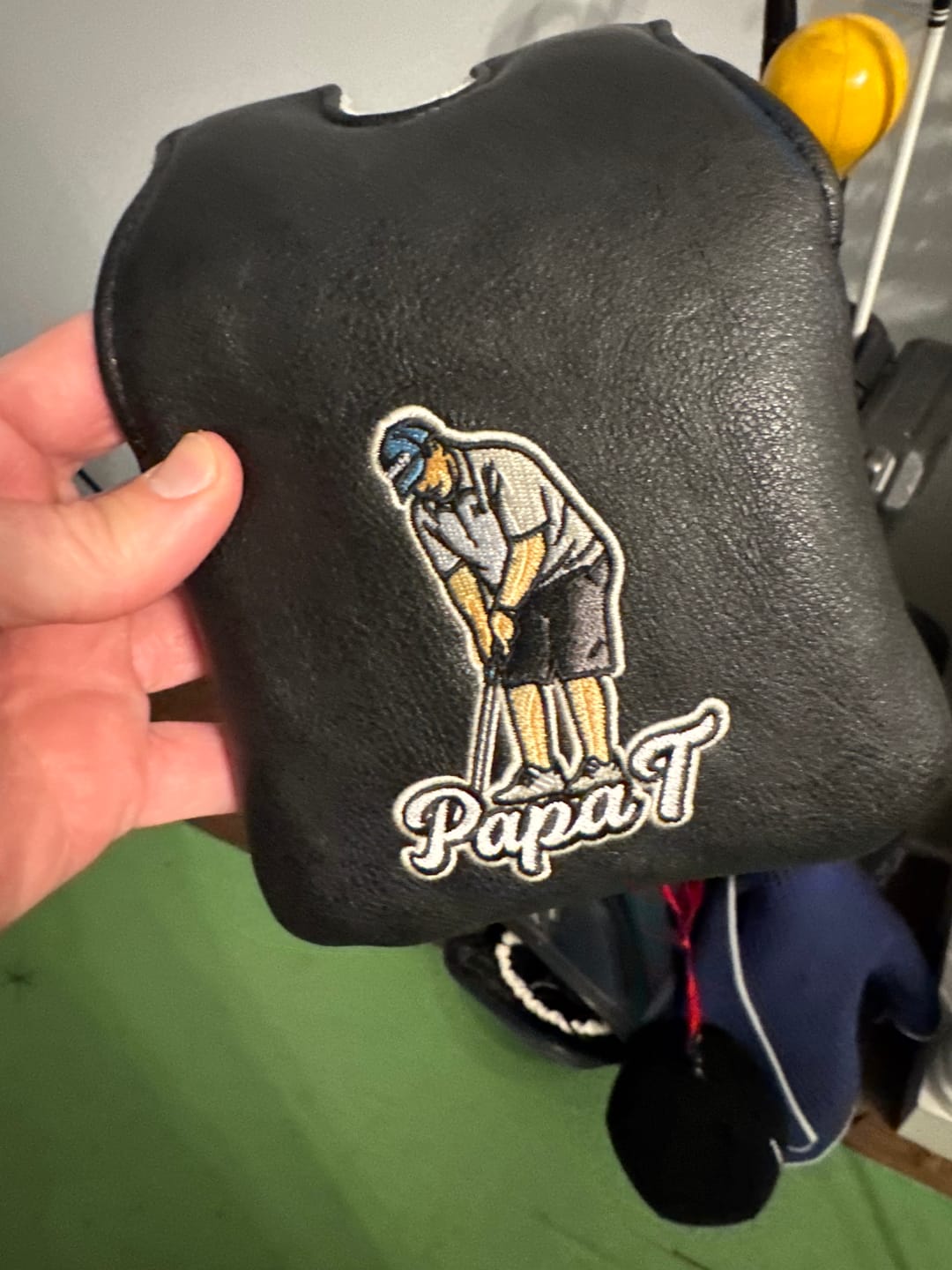 Customer photo review of Personalized TaylorMade Spider ZT Mallet Headcover