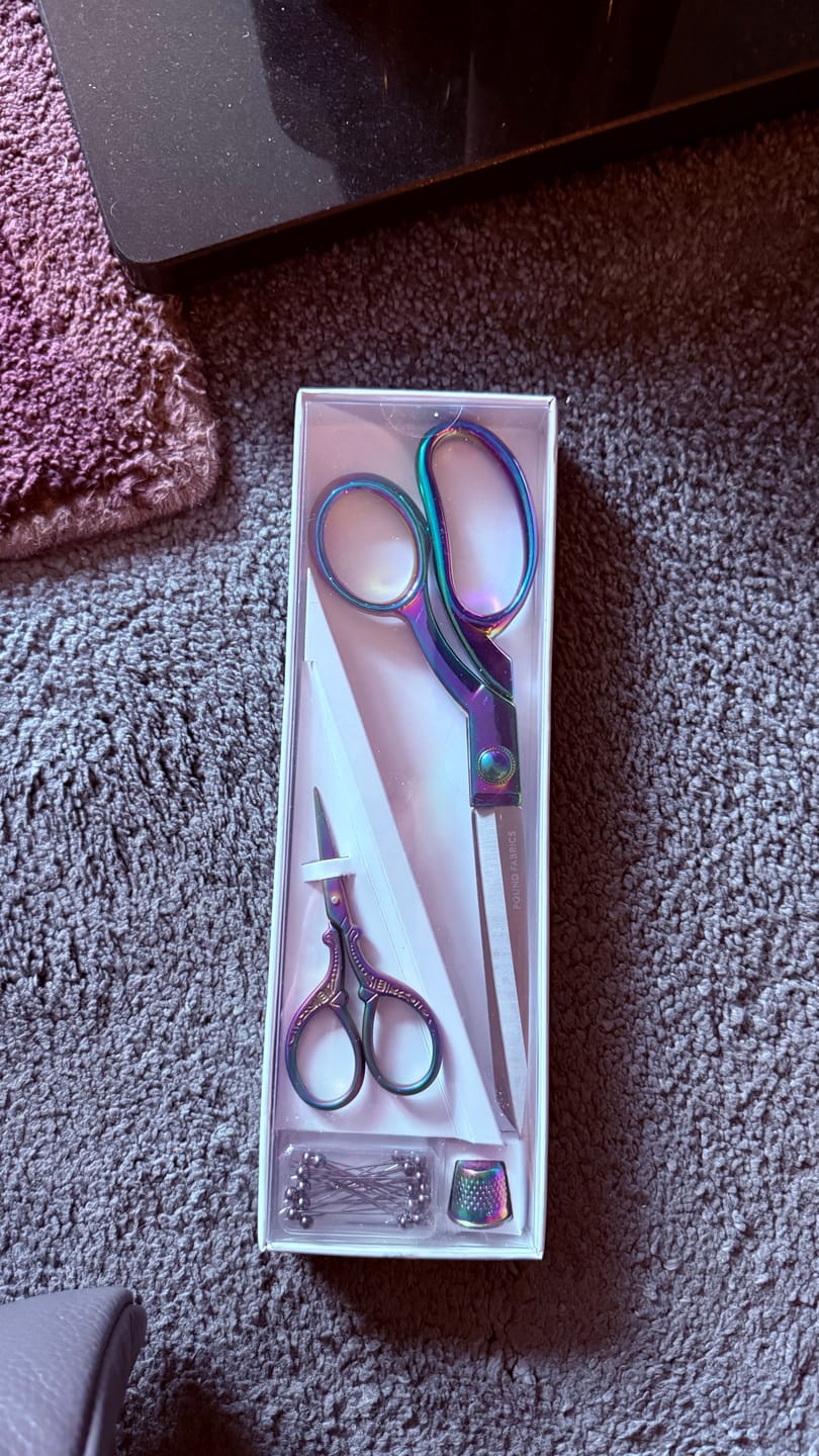 Customer photo review of Premium Scissors Set