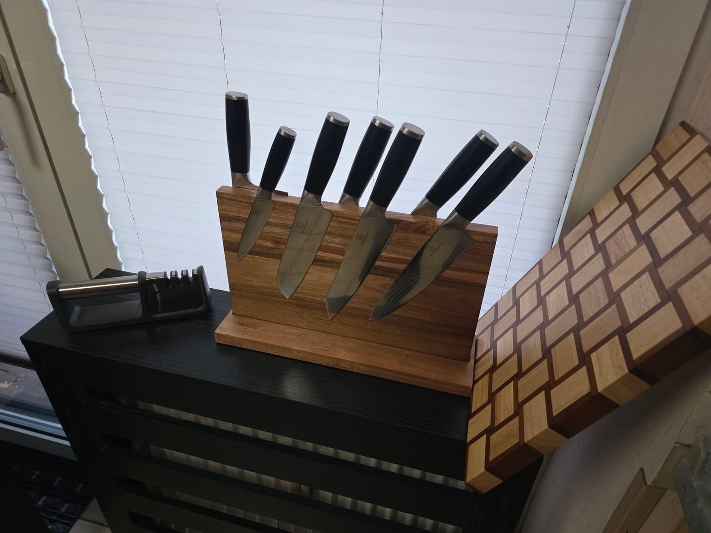 Customer photo review of OKAMI 7er Messerset
