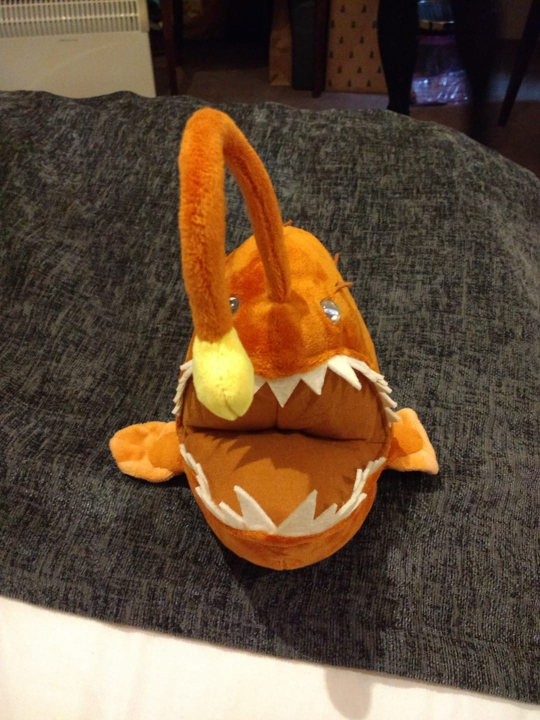 Customer photo review of Anglerfish Soft Stuffed Plush Toy