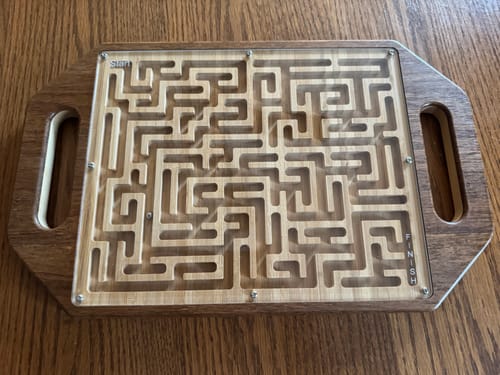 Customer photo review of August - Interactive Maze Game Builder Kit - BamX™