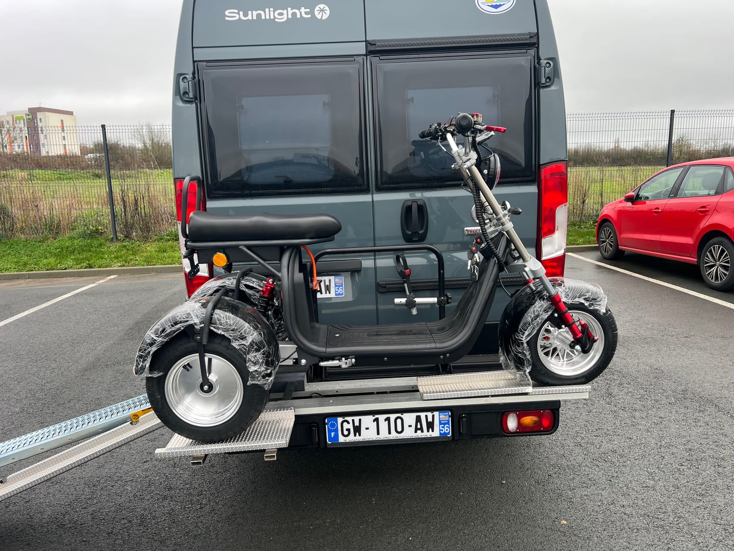 Customer photo review of Tricycle électrique 3 roues City Coco CP-7.0 – modèle biplace avec grande autonomie (20Ah/40Ah)