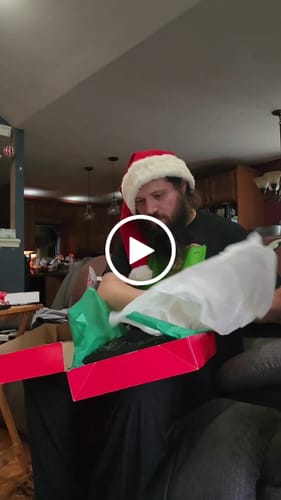 Customer video review of Dad Custom Embroidered Photo Hoodie