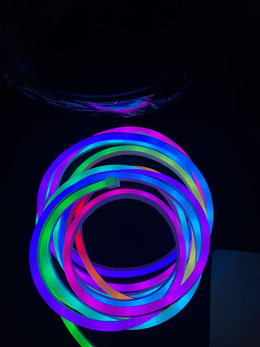 Customer photo review of Magic RGB Neon Strip Light (Dynamic lighting)