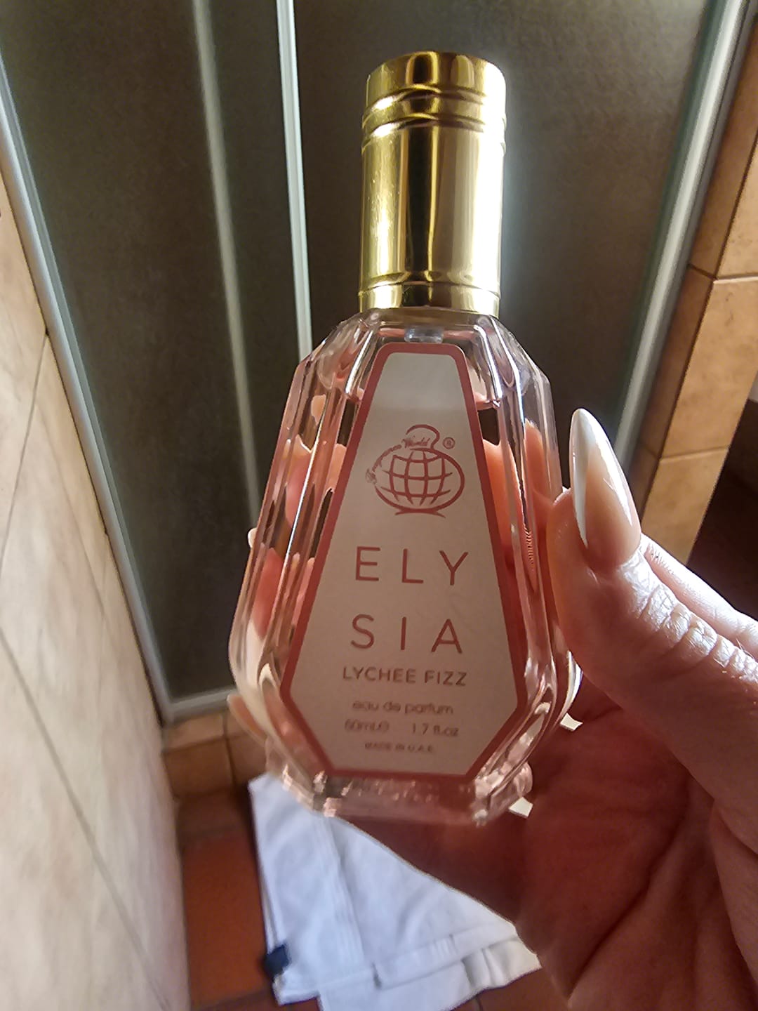 Customer photo review of Elysia lychee fizz 50ml