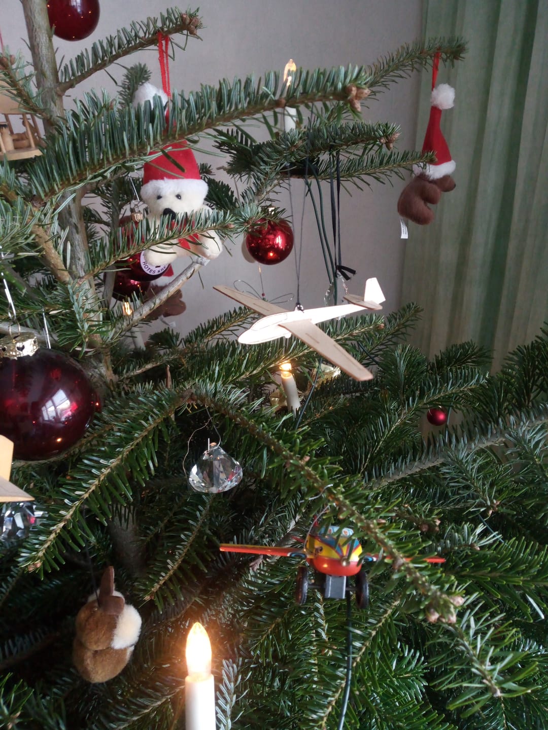 Customer photo review of Segelflugzeuge Weihnachtsbaum Anhänger Set-A