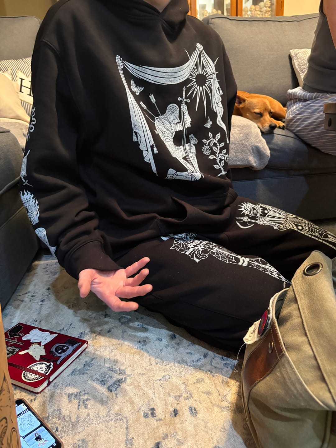 Customer photo review of Knight Relax Joggers