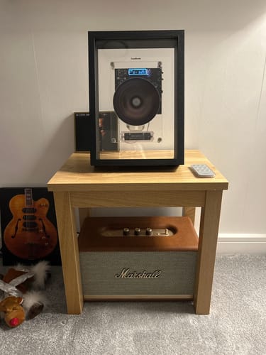 Customer photo review of M1 Music Frame CD Player