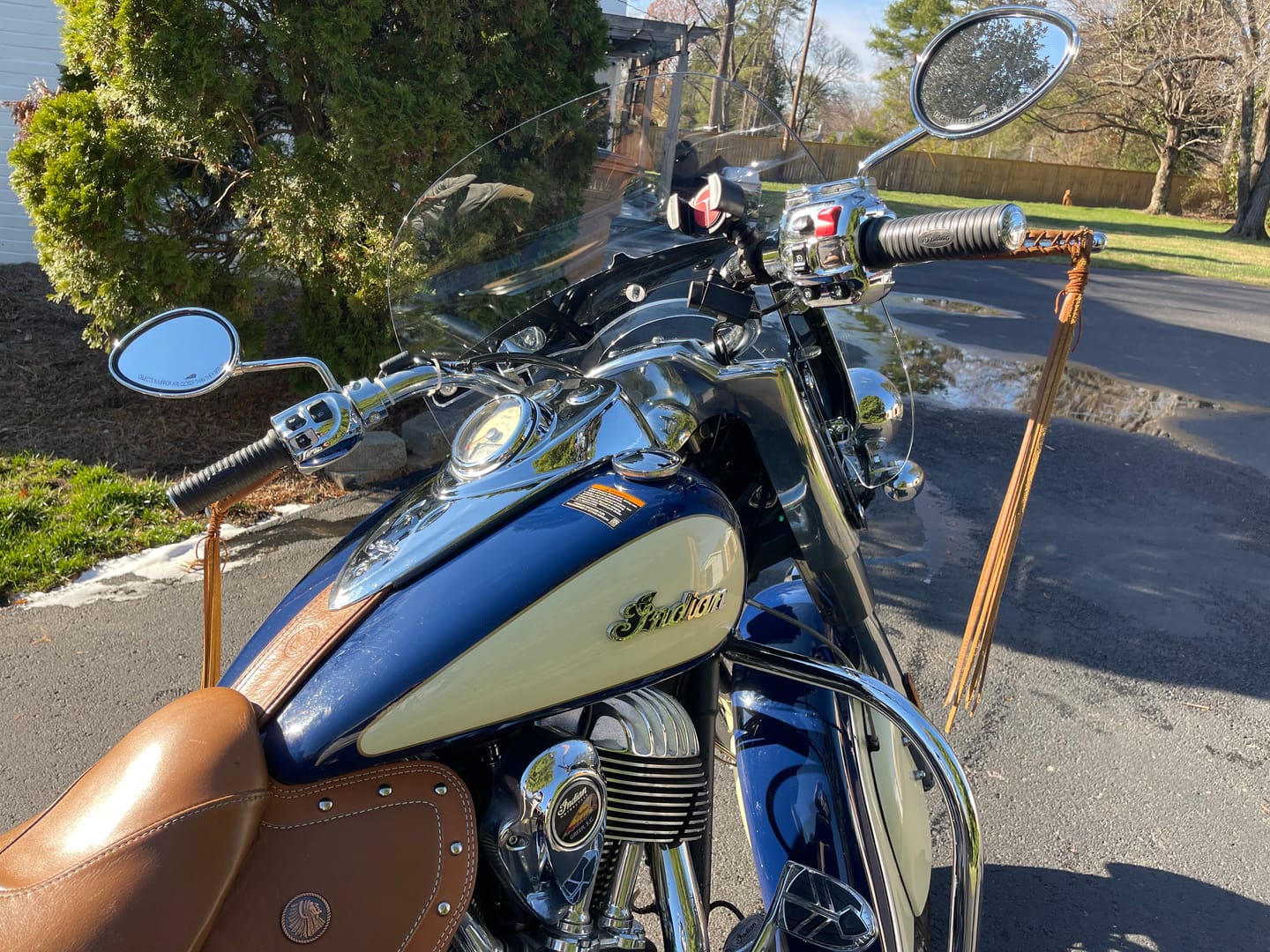 Customer photo review of tank and tail bag