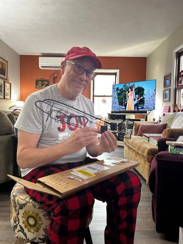 Customer photo review of DC-3C Silhouette Metal Wall Art