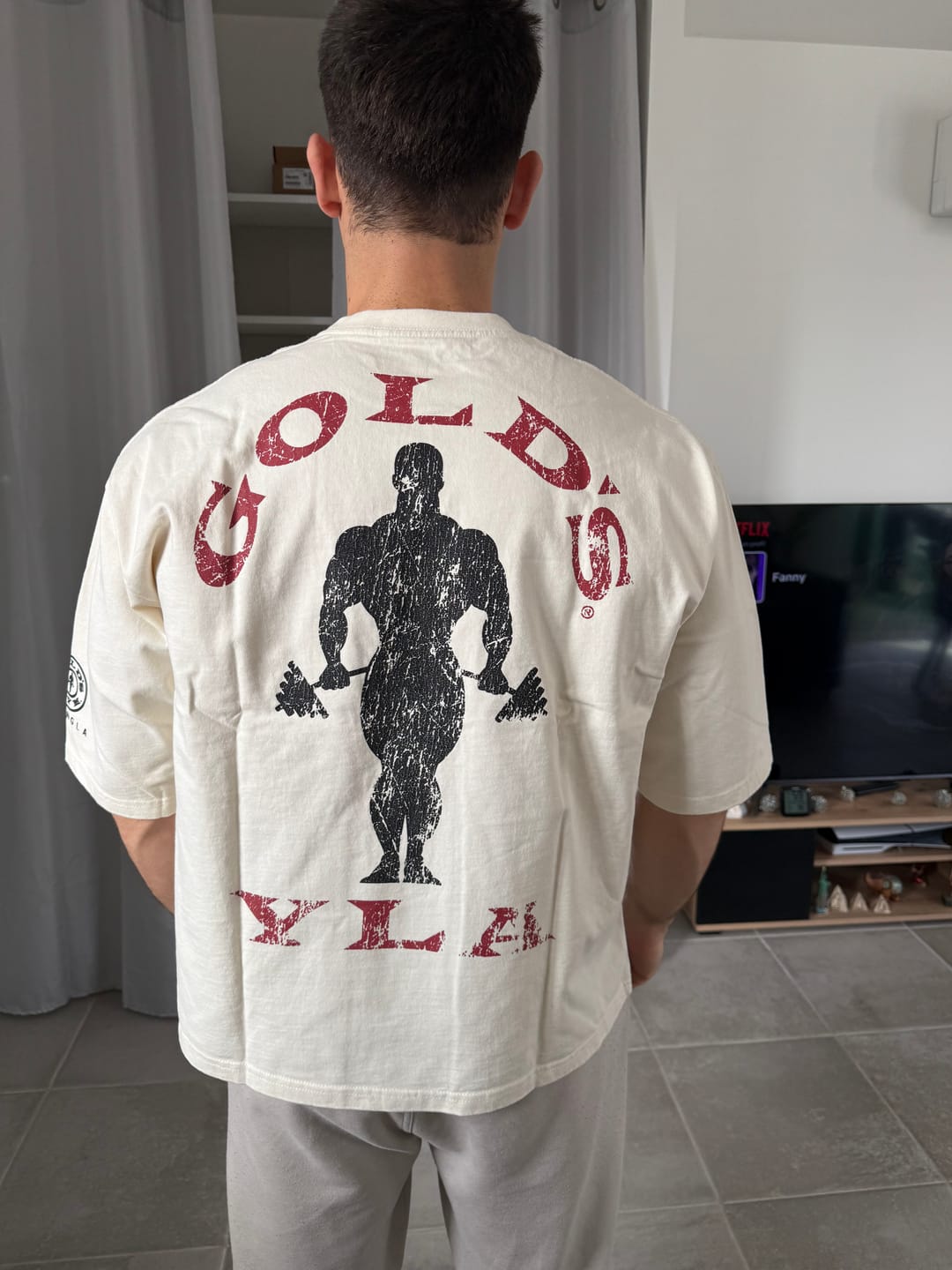 Customer photo review of 4002 - Golds Gym New Age Tees