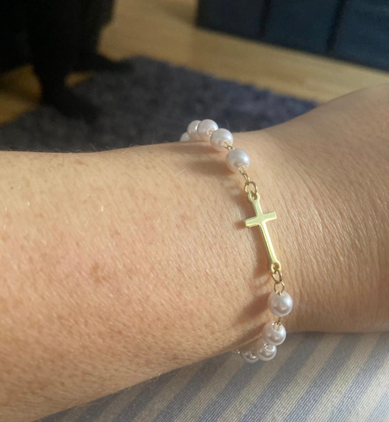 Customer photo review of Pearl of Grace Bracelet