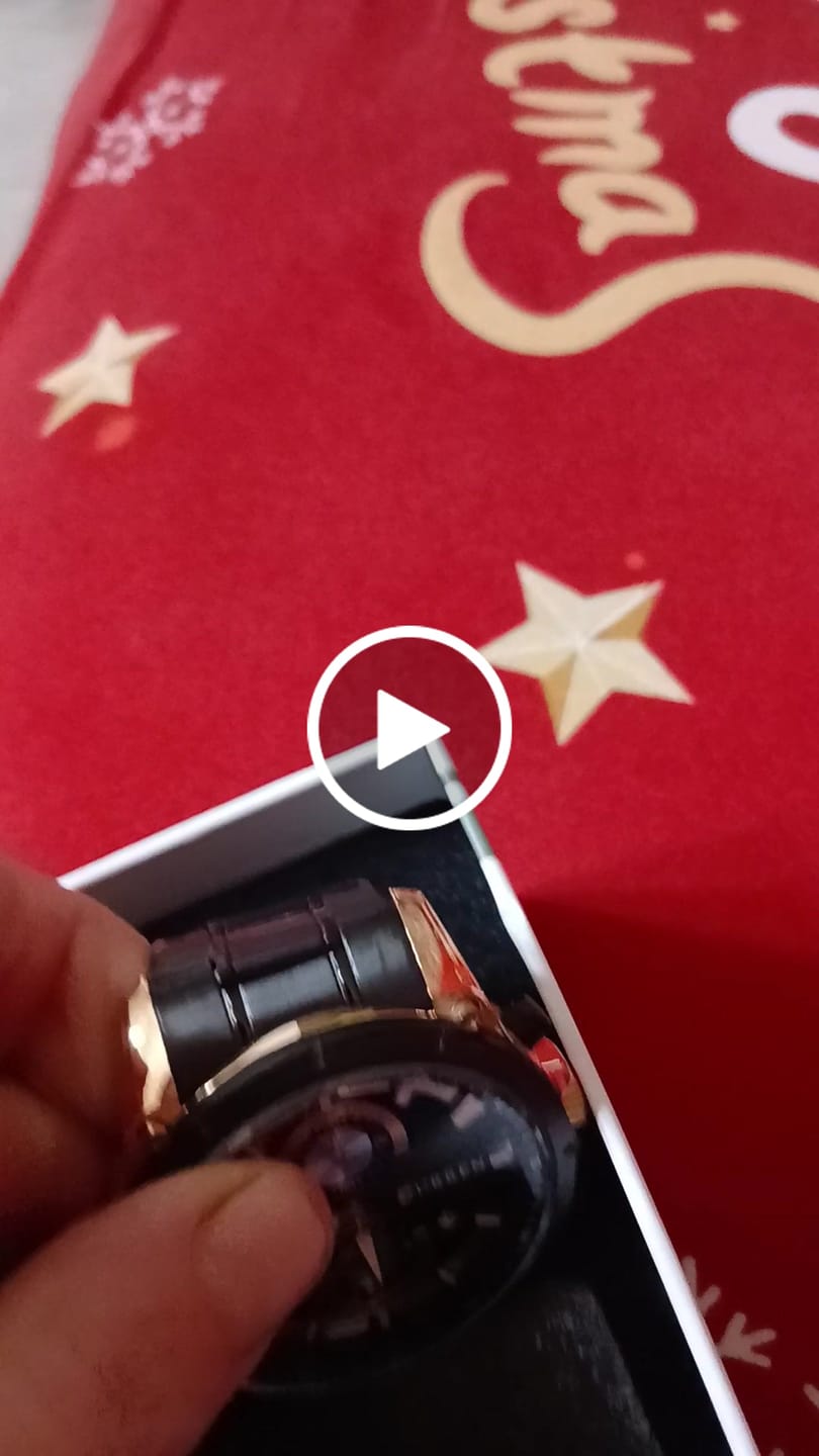 Customer video review of Curren Dublino® orologio uomo acciaio