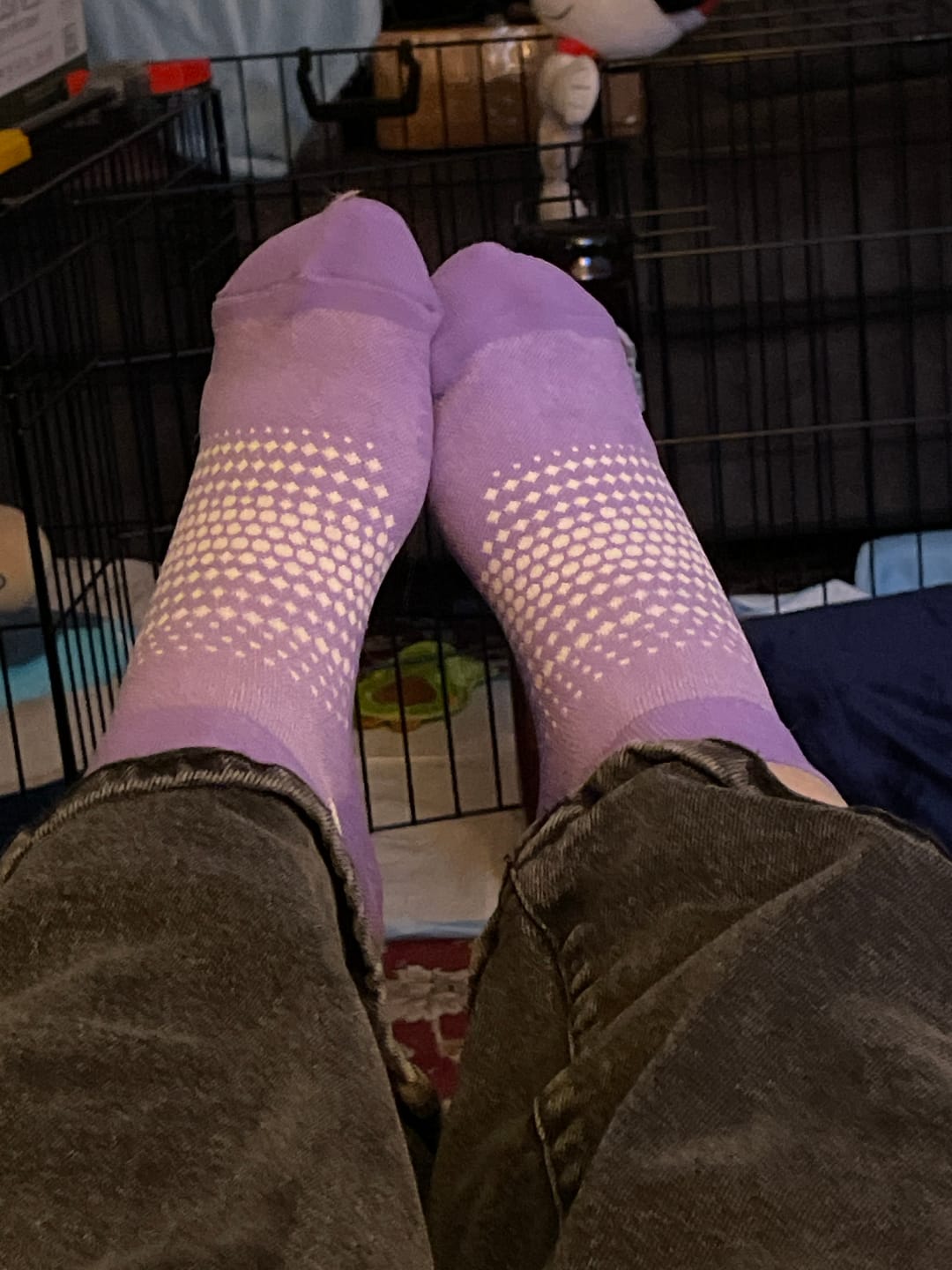 Customer photo review of Ankle Compression Buy 1 Get 2 Free Mystery Offer