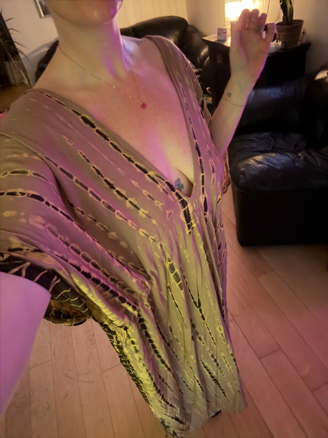 Customer photo review of Nola Dress Lioness