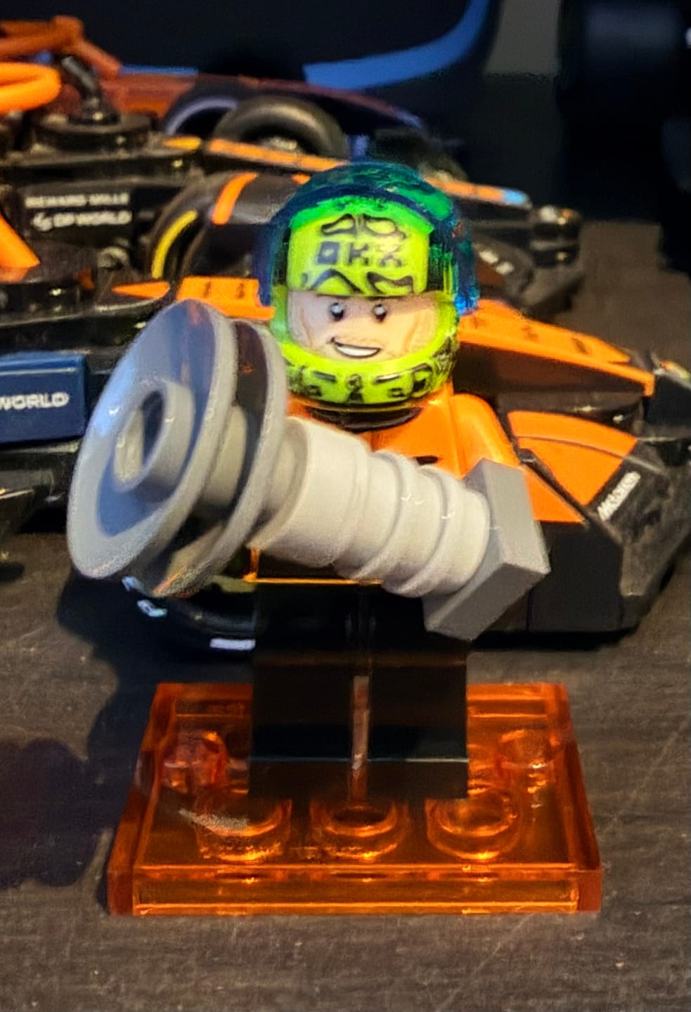 Customer photo review of Lando Norris 2025 Nano Helmet