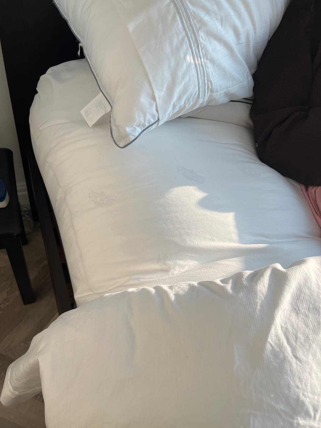 Customer photo review of Ultimate Comfort Luxury Beroea Mattress Topper 12 cm