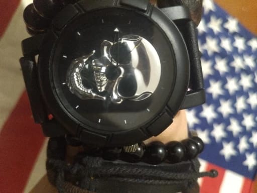 Customer photo review of MOMENTO MORI SILVER
