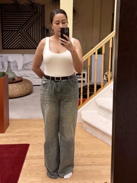Customer photo review of Aelfric Eden Baggy Jeans