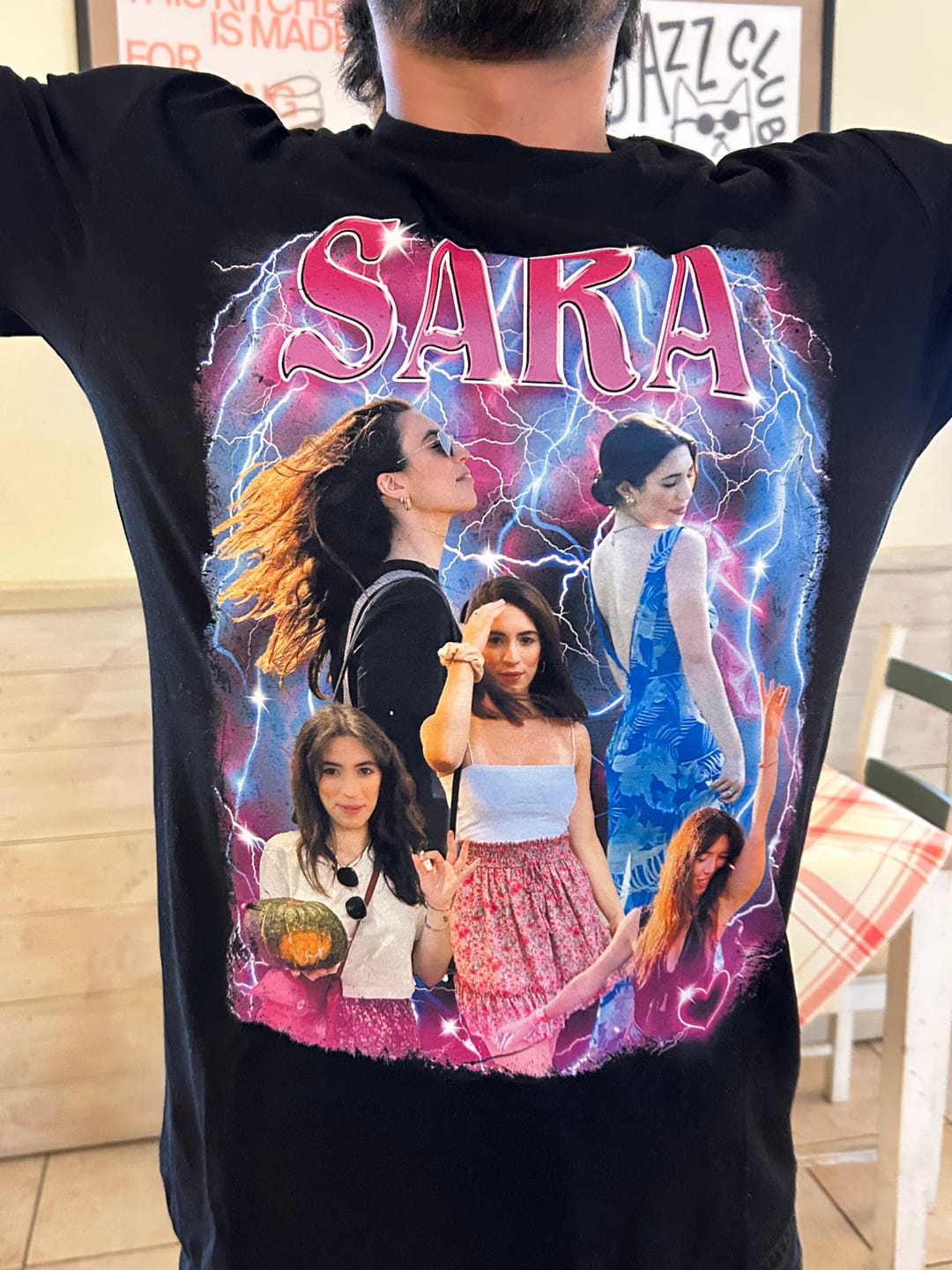 Customer photo review of BOOTLEG T-SHIRT GIORGIA TEMPLATE