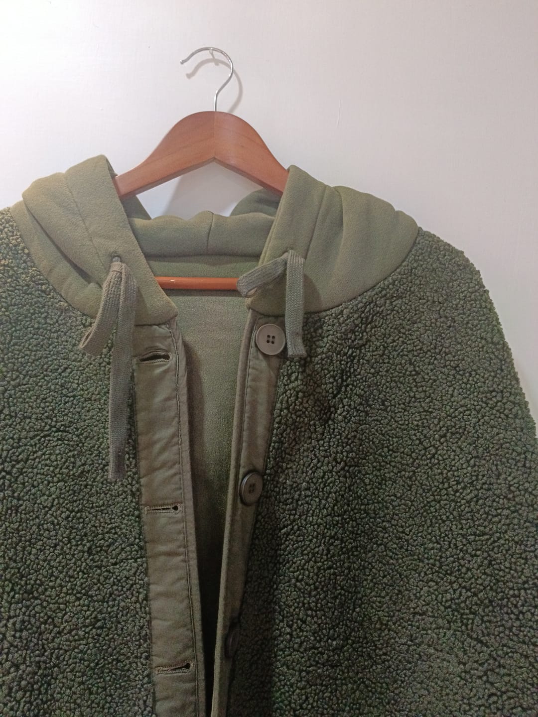Customer photo review of Women Winter Warm Fleece Hooded Coat