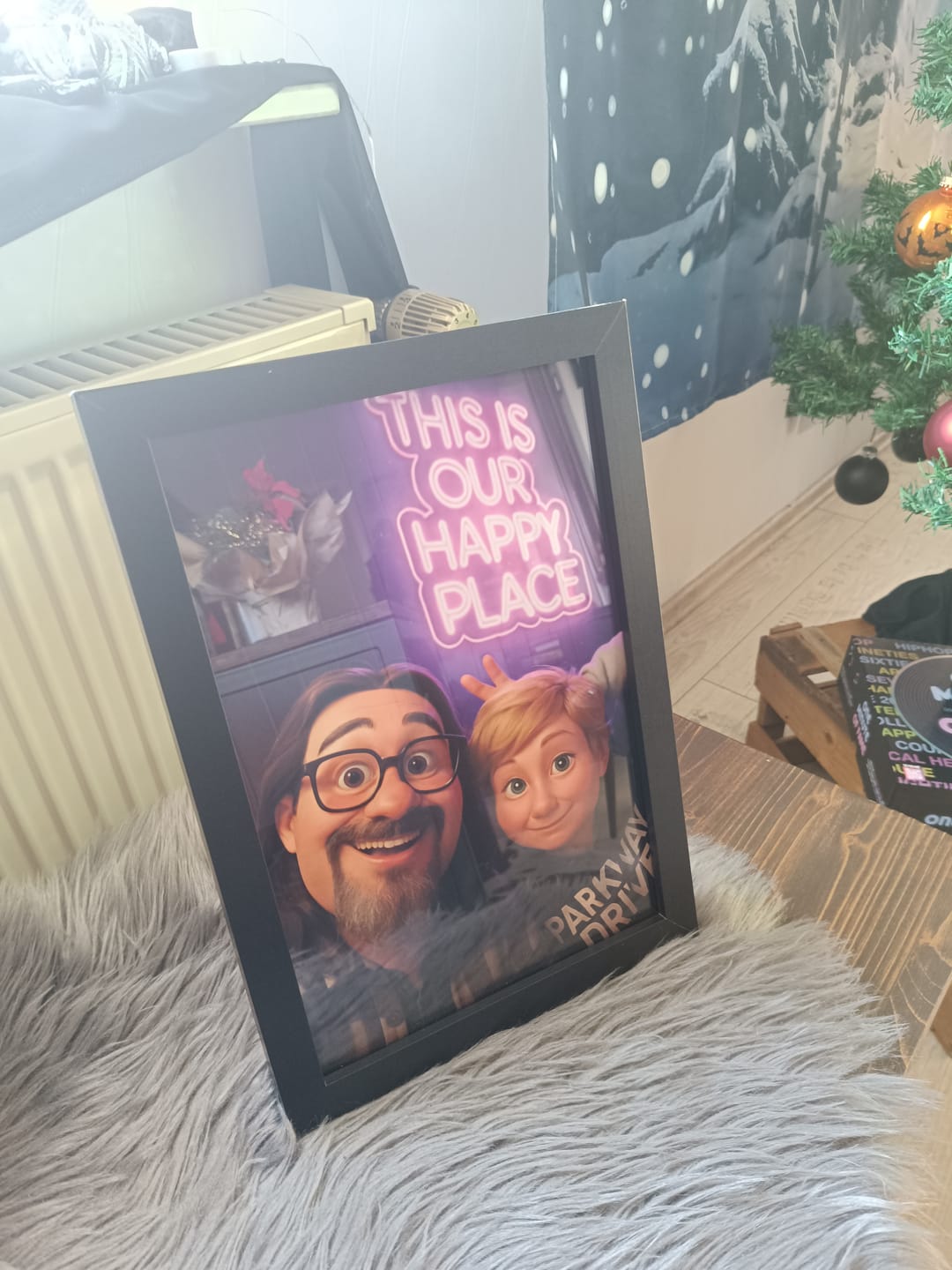 Customer photo review of Cartoon Love - Personalisiertes Poster mit Cartoon 3D Effekt im Comic Style