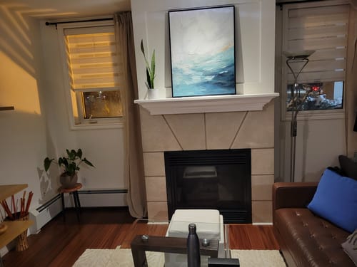Customer review photo for COLORFUL PAINTING #CA113
