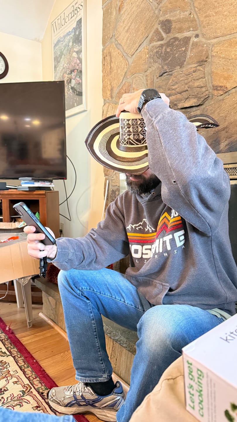 Customer photo review of Original Sombrero Vueltiao Hat