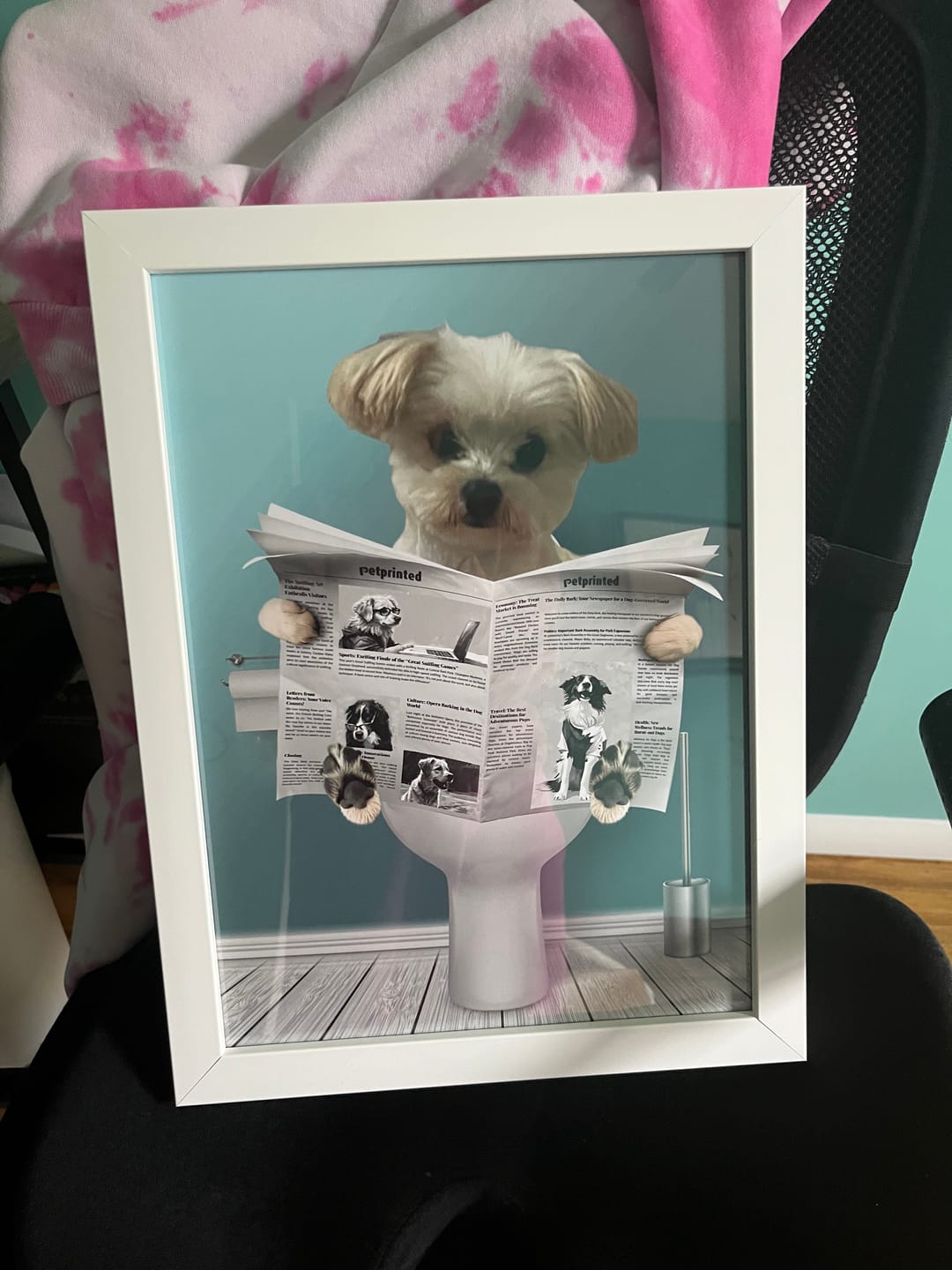 Customer photo review of Important meeting - Personalized Poster