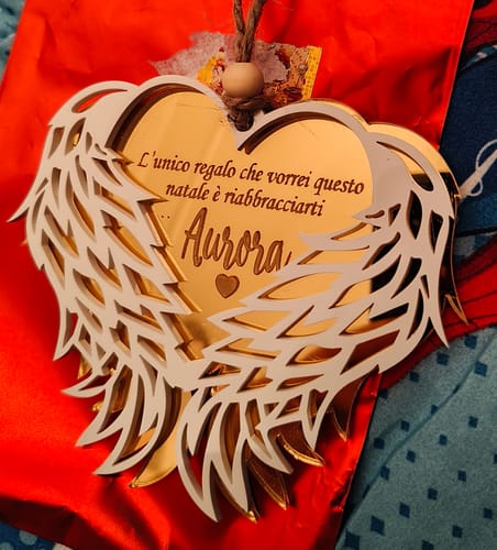 Customer photo review of Angelo del mio Cuore ・Pallina di Natale Personalizzate