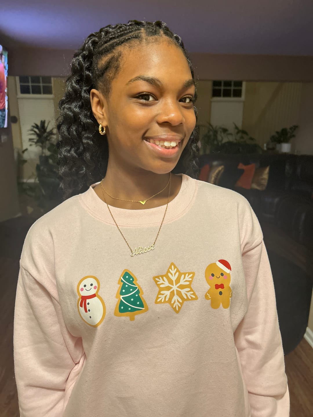 Customer photo review of The Heart Pendant Necklace