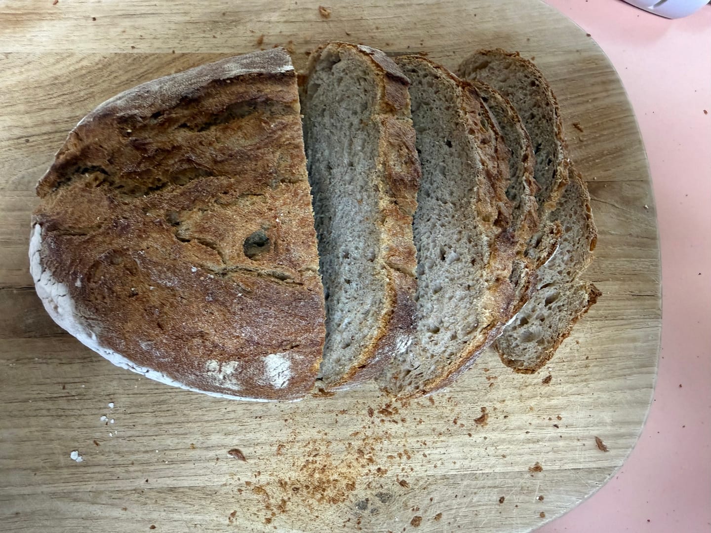 Customer photo review of Swiss Farmers Sourdough Loaf