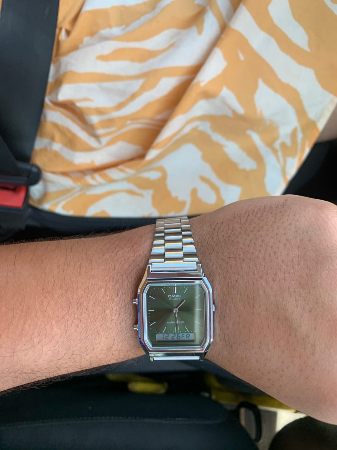 Customer photo review of Reloj Casio Vintage  AQ-230A-3A Análogo Digital Verde