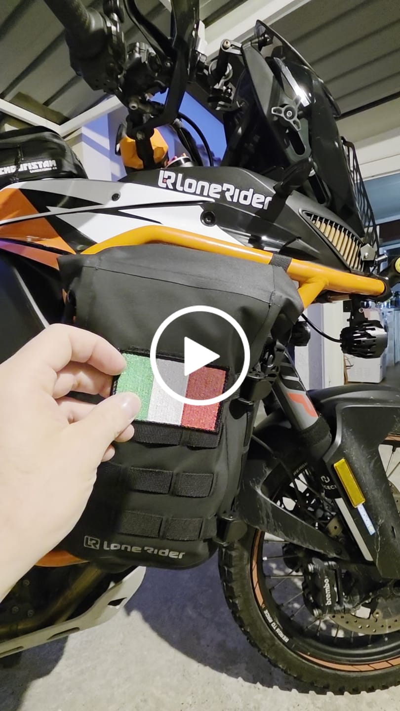 Customer video review of Lone Rider World Flags