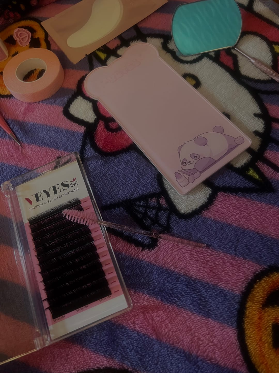 Customer photo review of Mysa Beauty Lash Kit