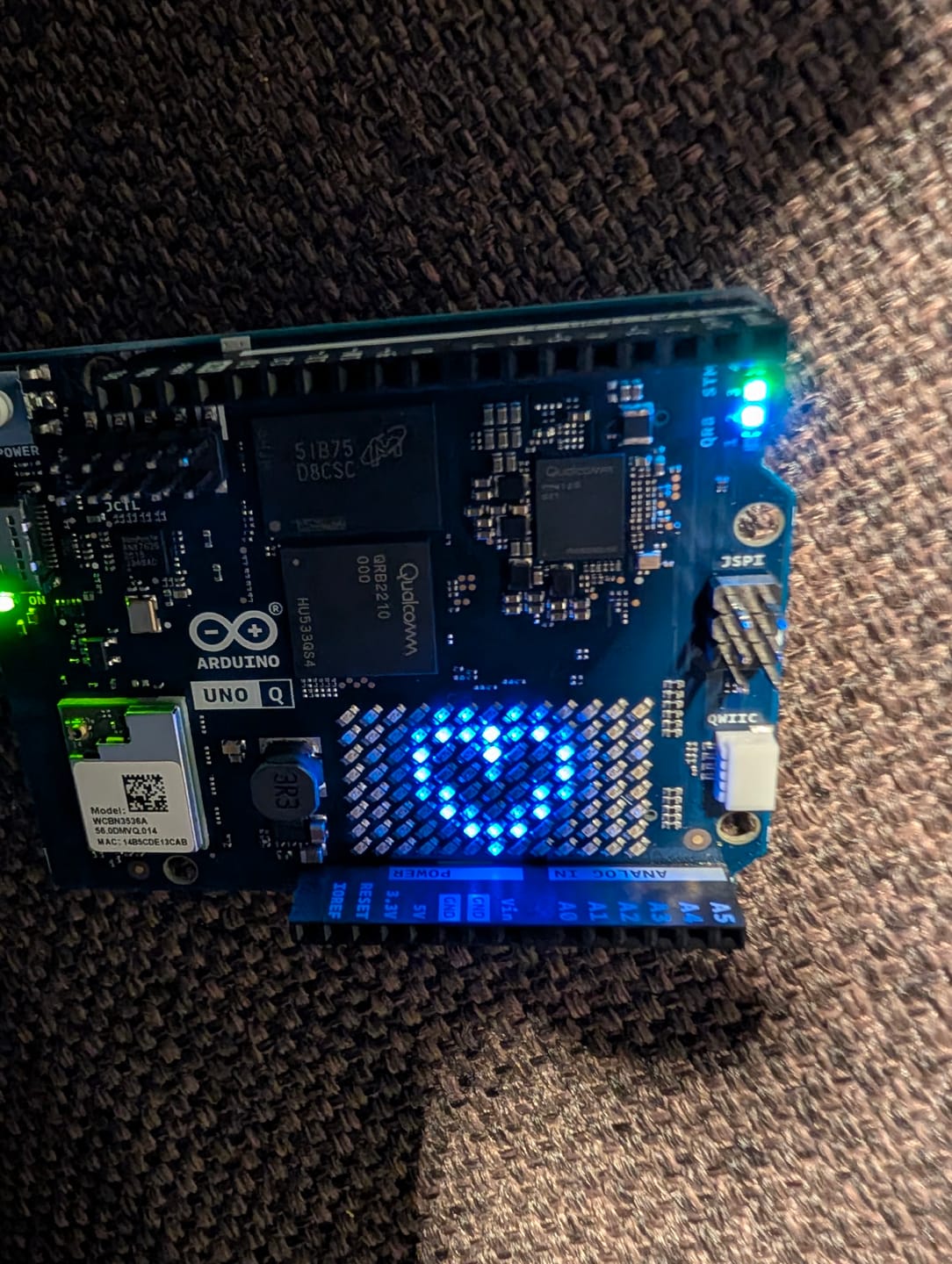 Customer photo review of Arduino UNO Q