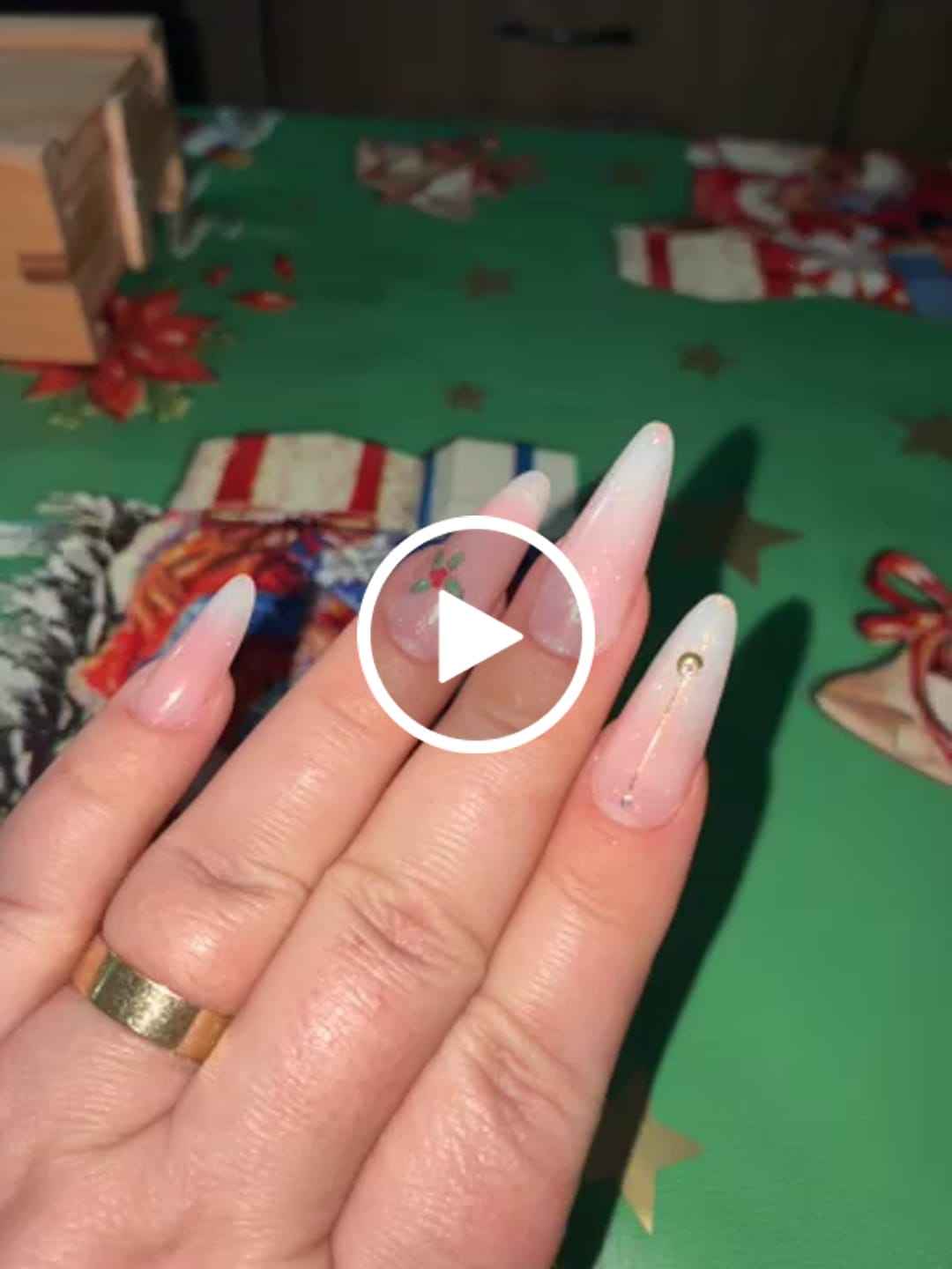 Customer video review of HoloFusion 01 Builder Gel