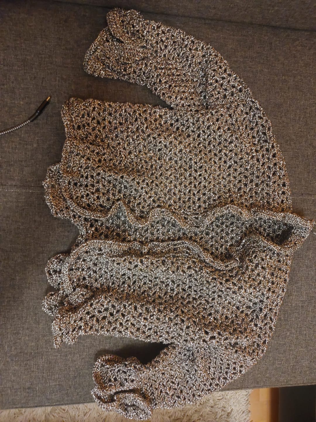 Customer photo review of YarnArt Sparkle