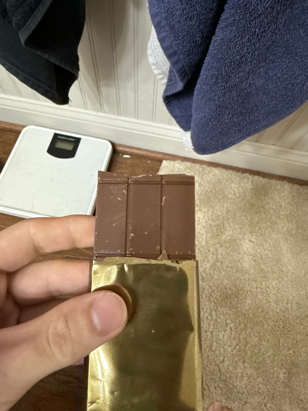 Customer photo review of Mega-Dose Mushroom Chocolates - Milky Way Fudge