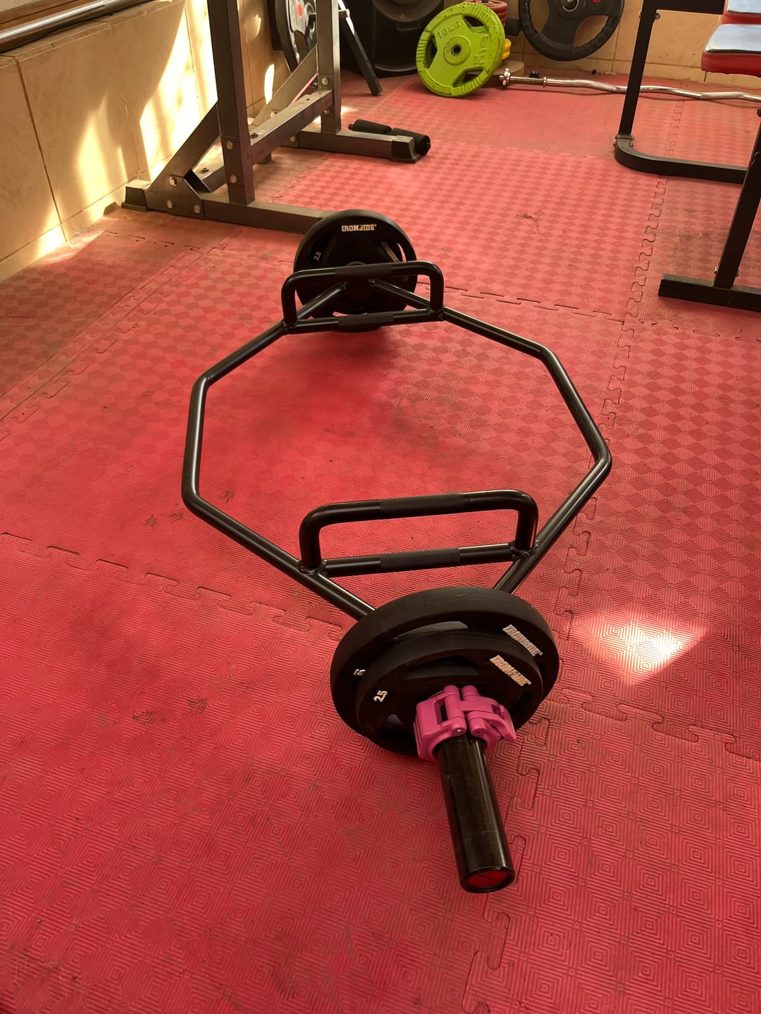 Customer photo review of Disco Olímpico de 3 Agarres IRONSIDE (2.5 a 25 kg)