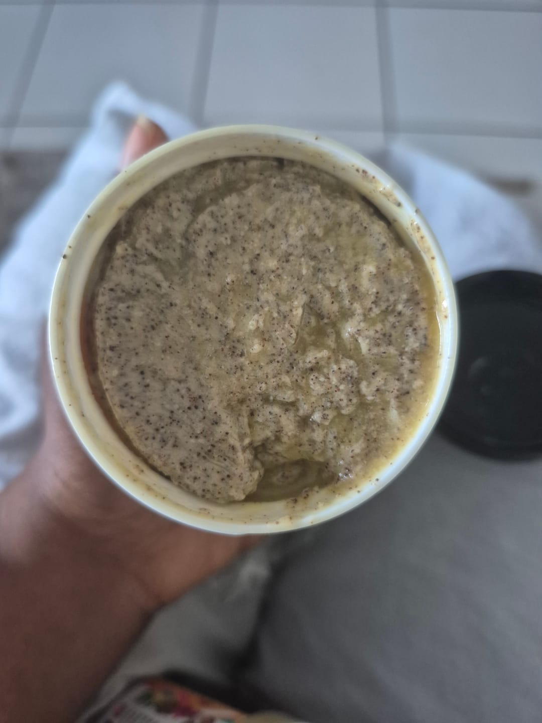 Customer photo review of Crème exfoliante - Gommage doux