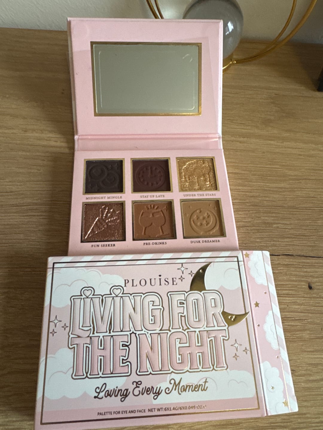 Customer photo review of P.Louise After Dark Mini Eyeshadow Palettes