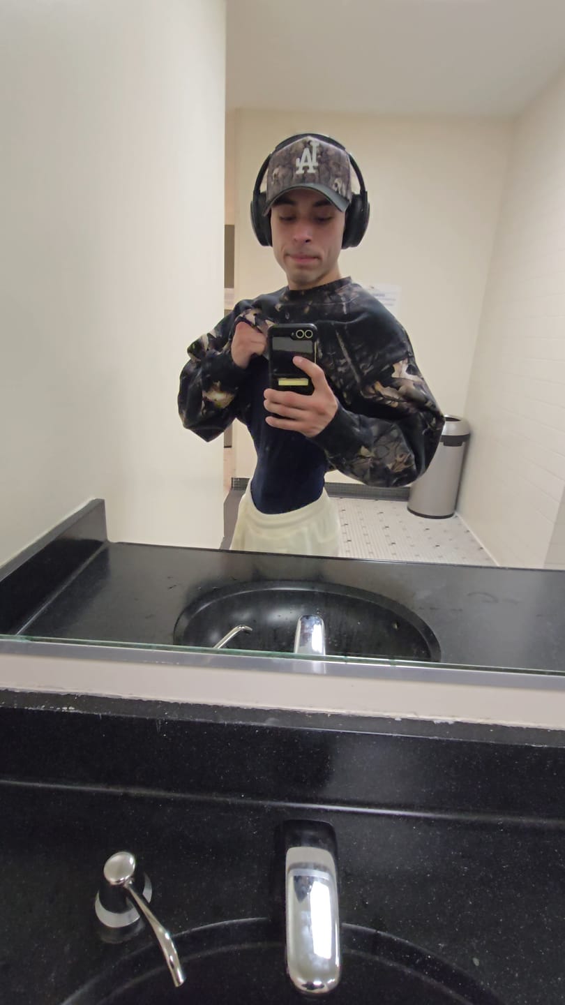 Customer photo review of 5206 - Tree Camo Collection - Crewnecks