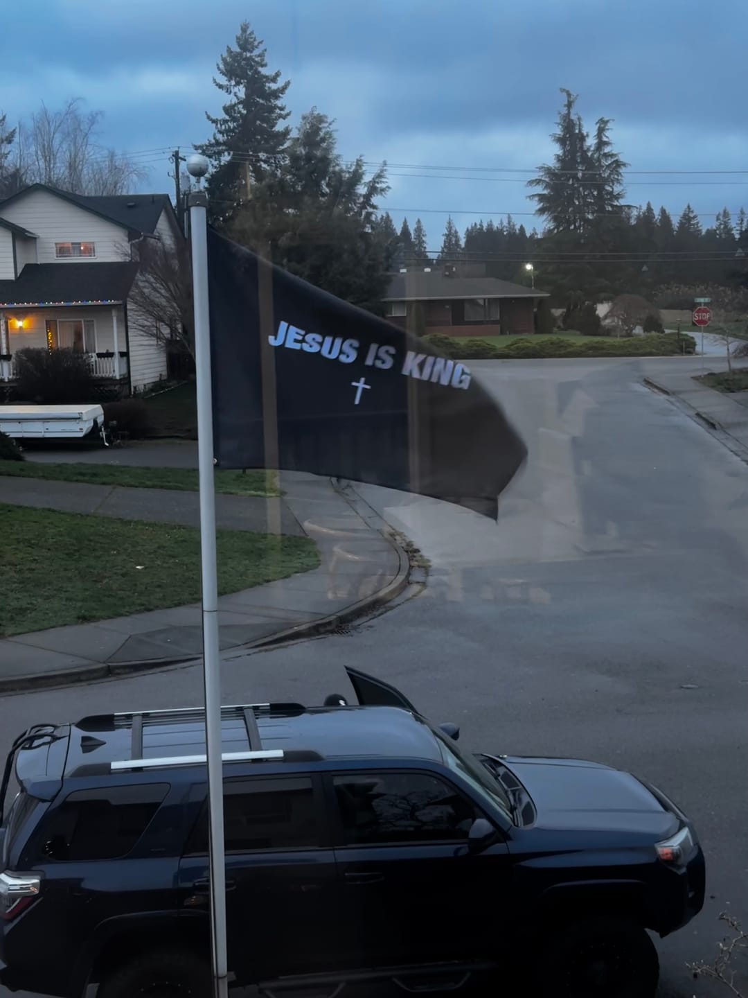 Customer photo review of HolStrength Cross Flag