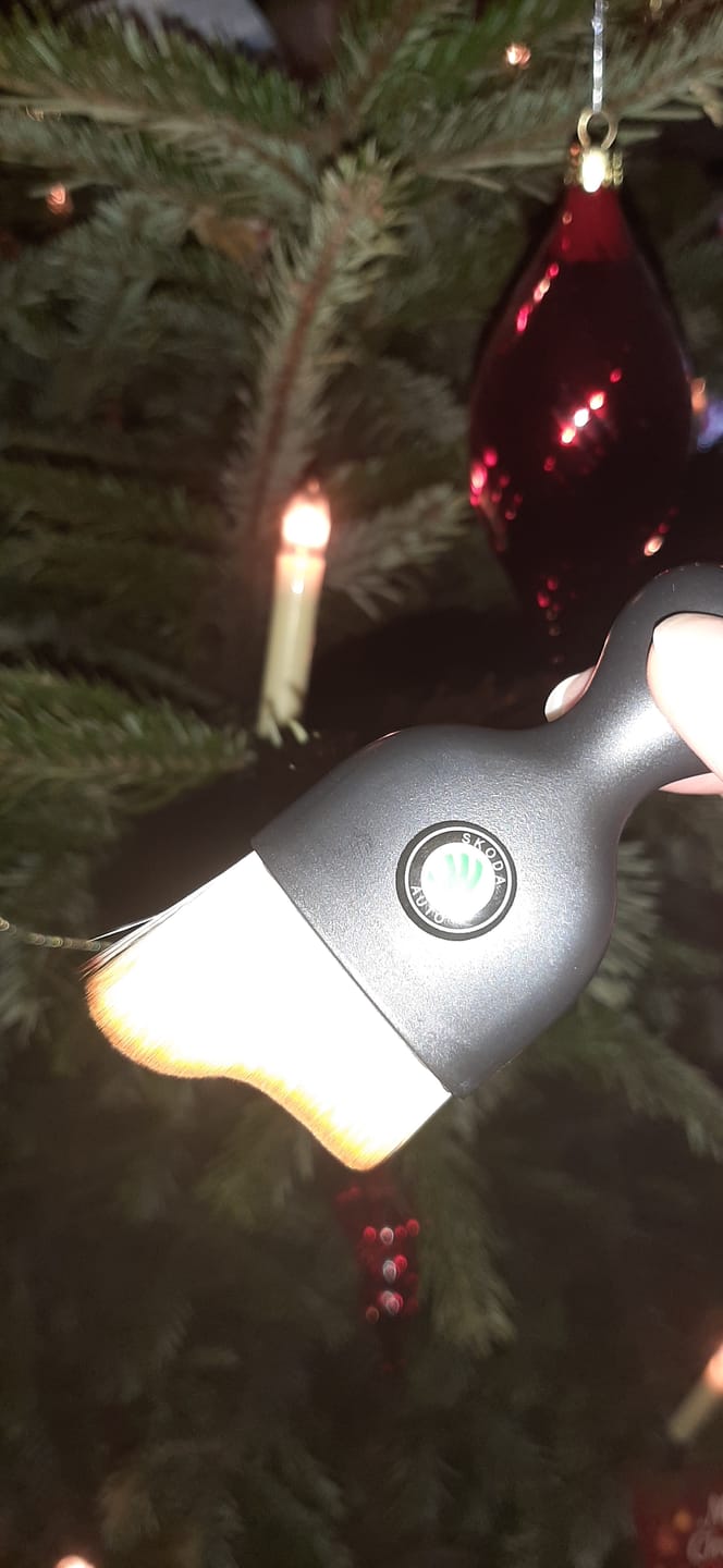 Customer photo review of Personalisierte weiche Staubbürste