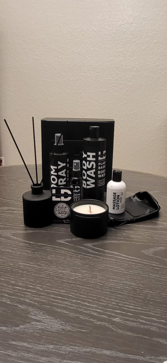 Customer photo review of LeatherDaddy Home Fragrance Gift Box – Luxury Scent Set - Black Friday ($107 VALUE)