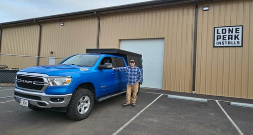 Customer photo review of Lone Peak Camper