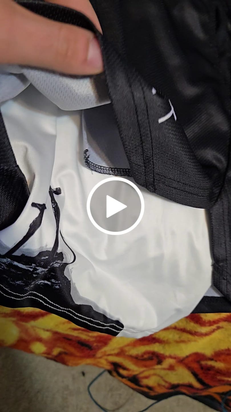 Customer video review of Crucifixion Performance Shorts - Black