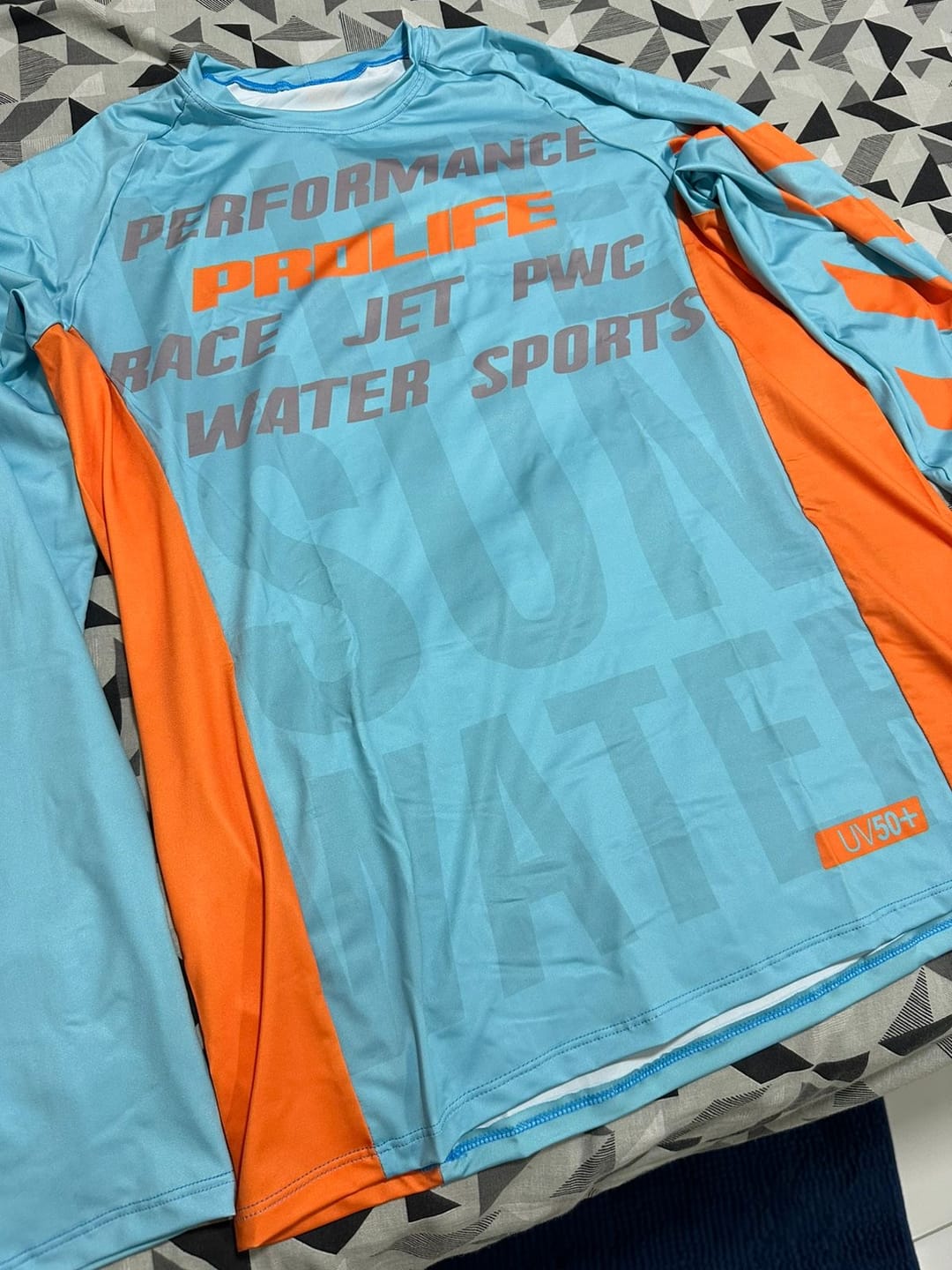 Customer photo review of Camisa UV Masculina Life