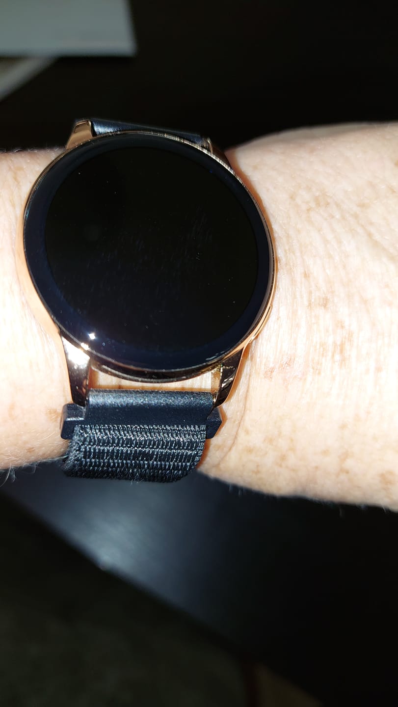 Customer photo review of Siltcon® Auréa Smartwatch Dames Goud